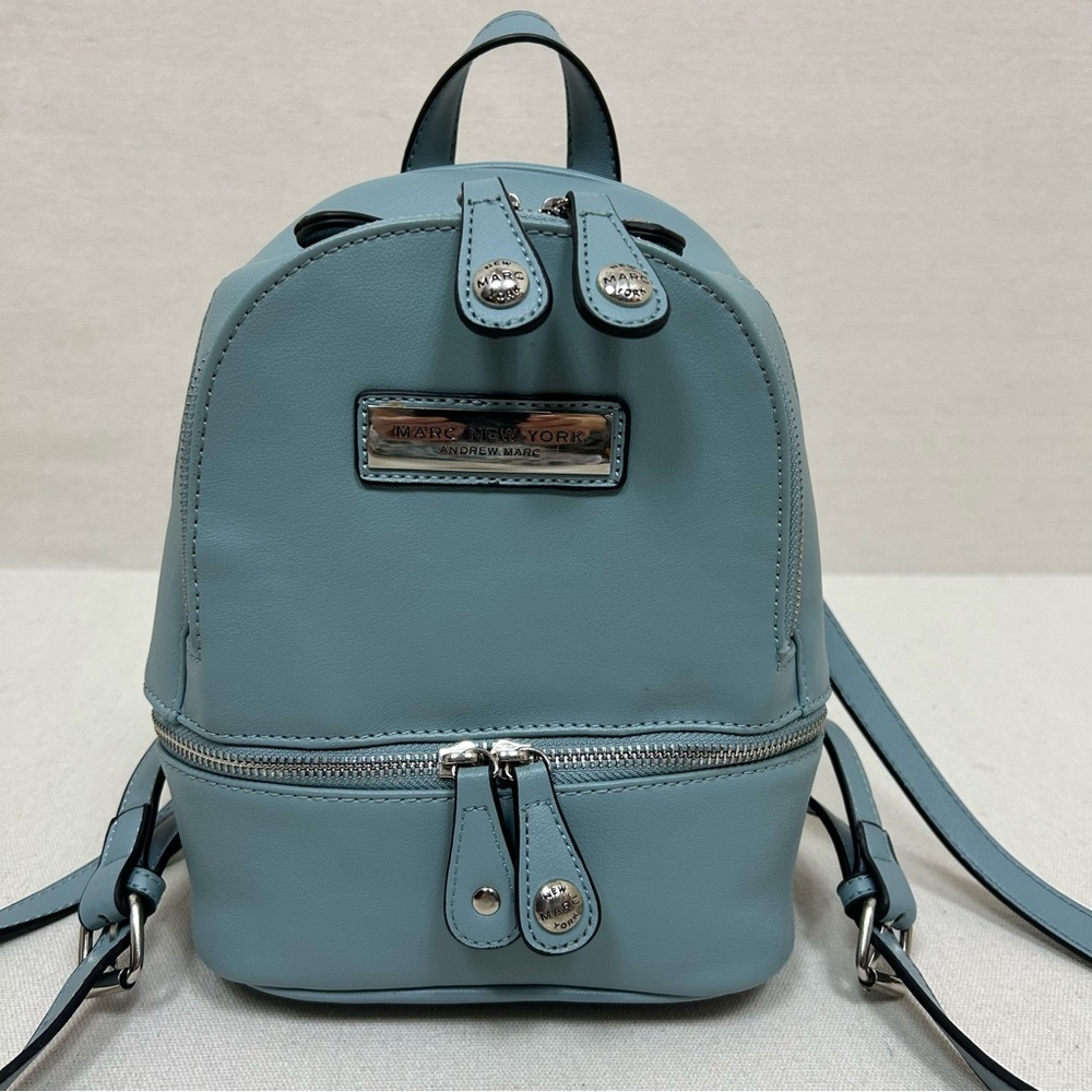 Marc New York Andrew Marc Blue Women's Mini Backpack - Picture 2 of 12